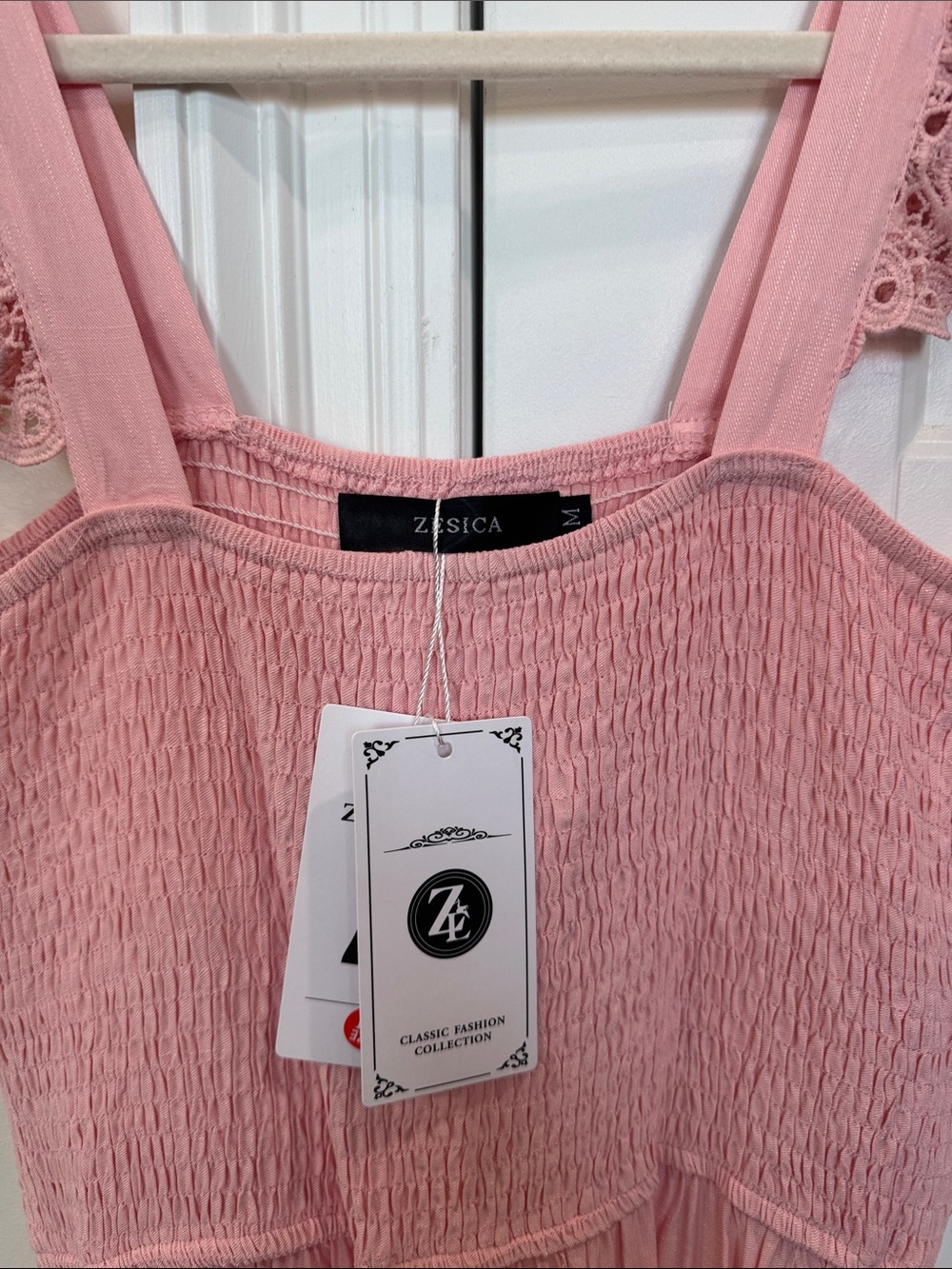 NEW Zesica Pink Maxi Dress Women’s Summer Outfit, size Medium - Picture 7 of 10